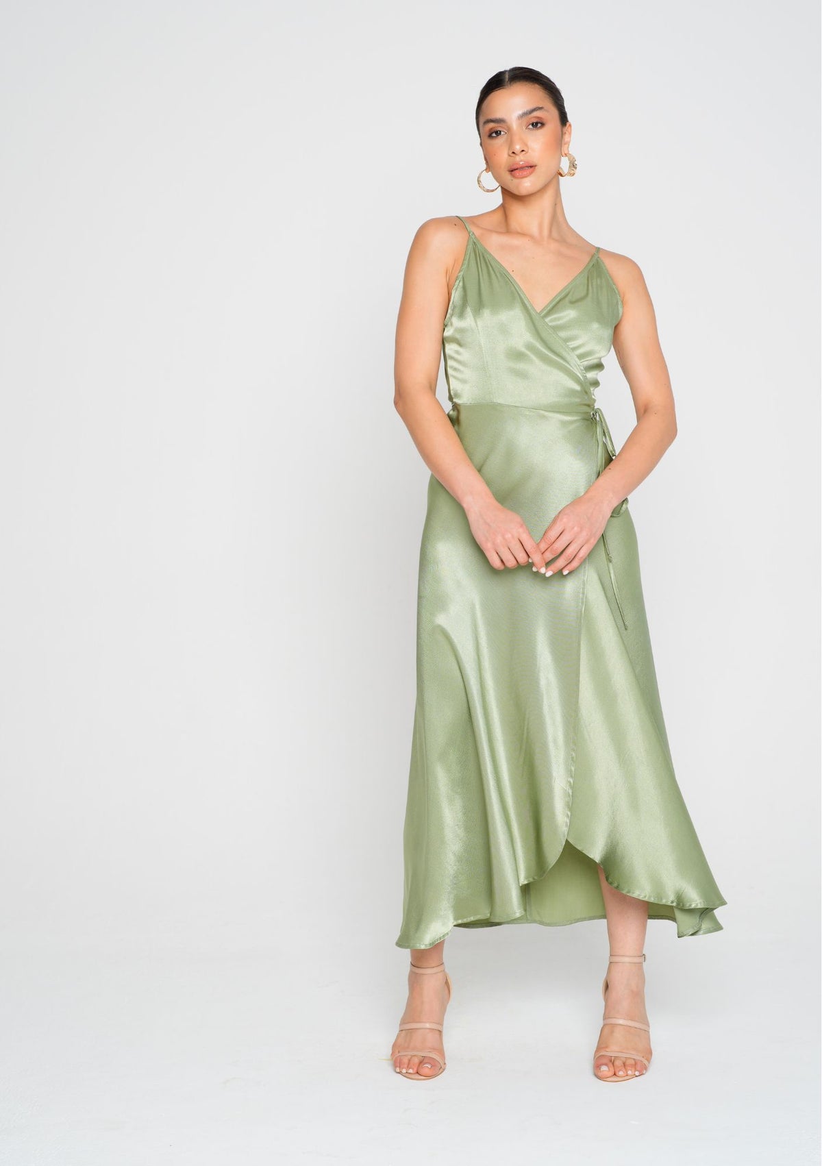 SIZE SAMPLES - Global Wrap Dress