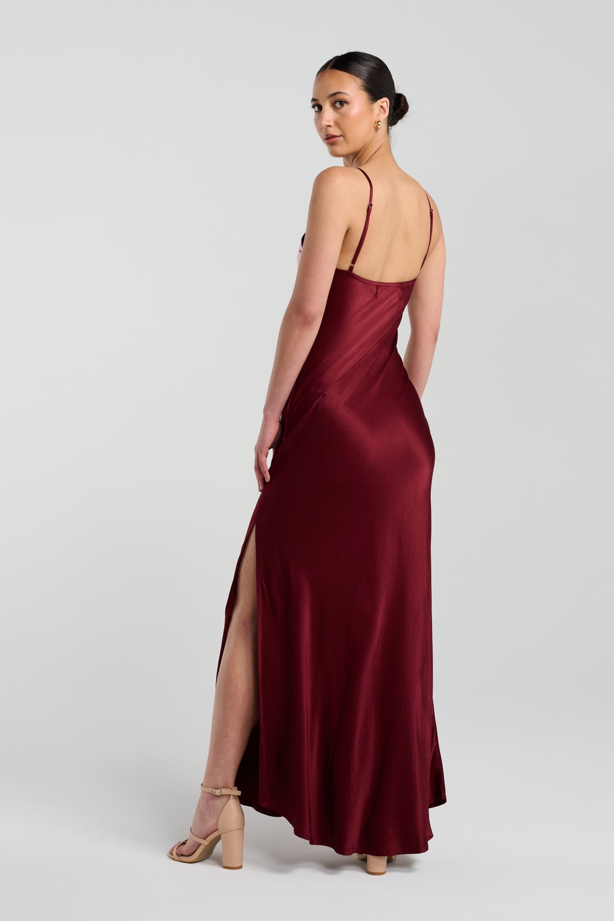 The Halo Dress - Please note, your dress will be made in one continuous colour on both the bust and body