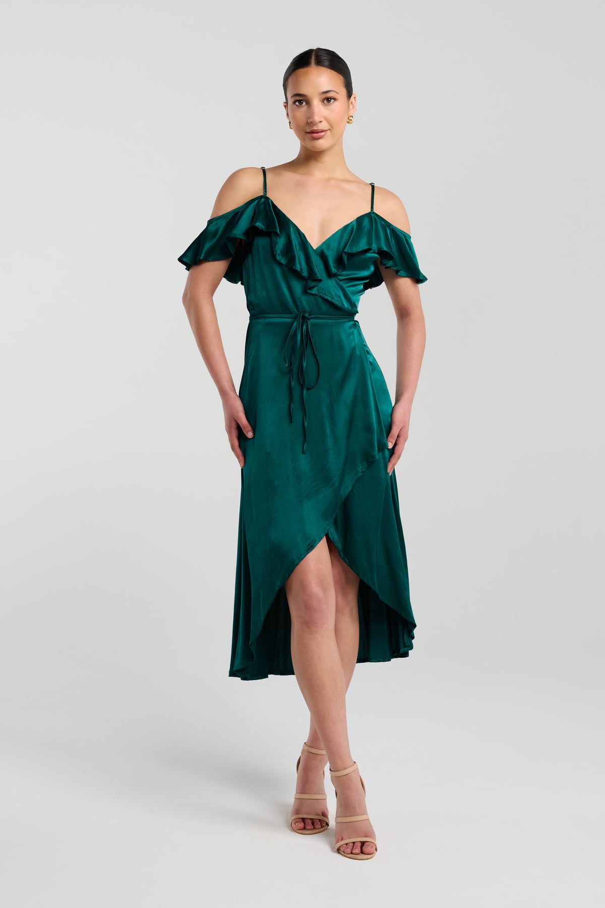 Money Never Lies Wrap Dress - Available in 43 colours