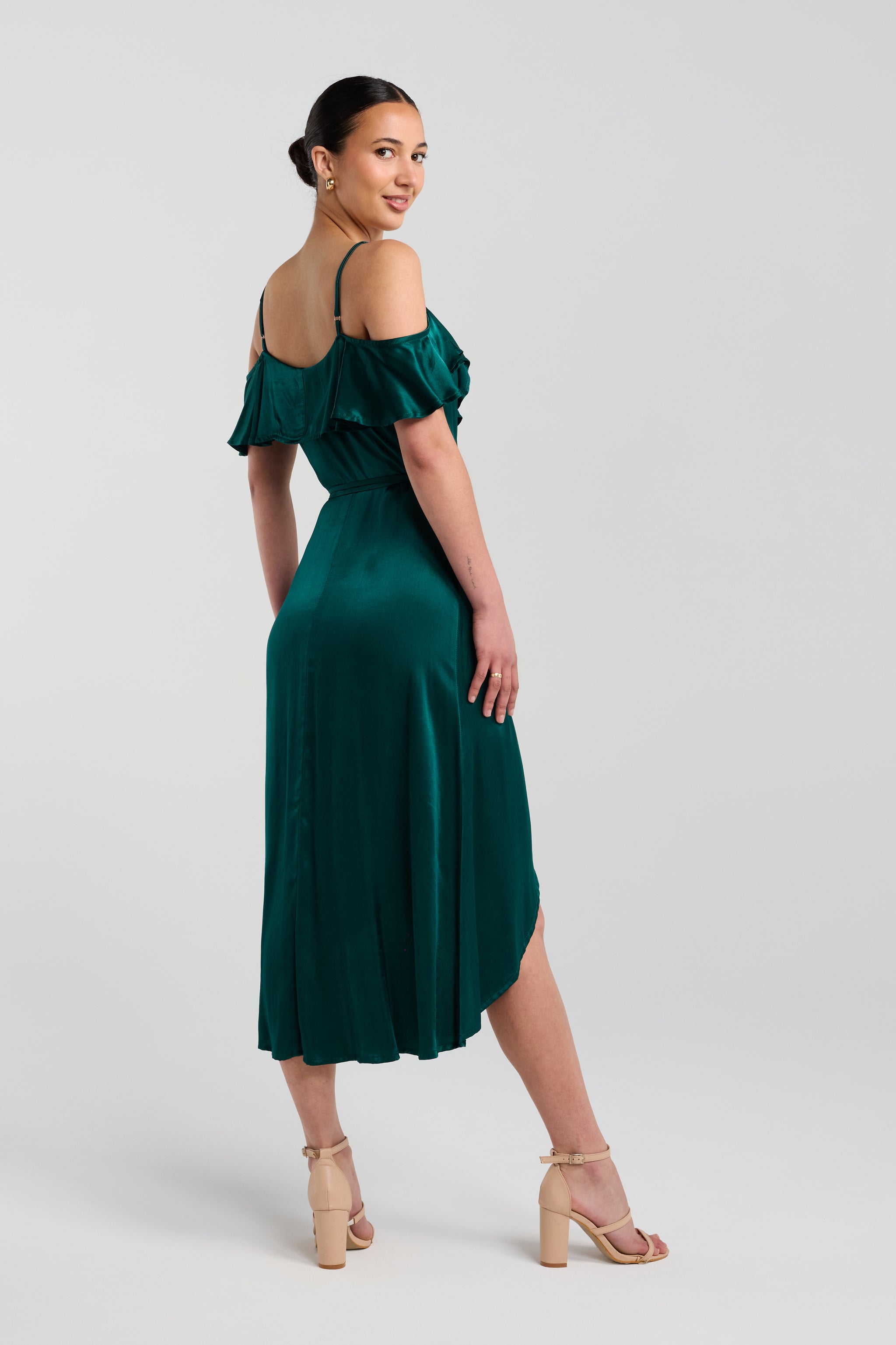 Money Never Lies Wrap Dress