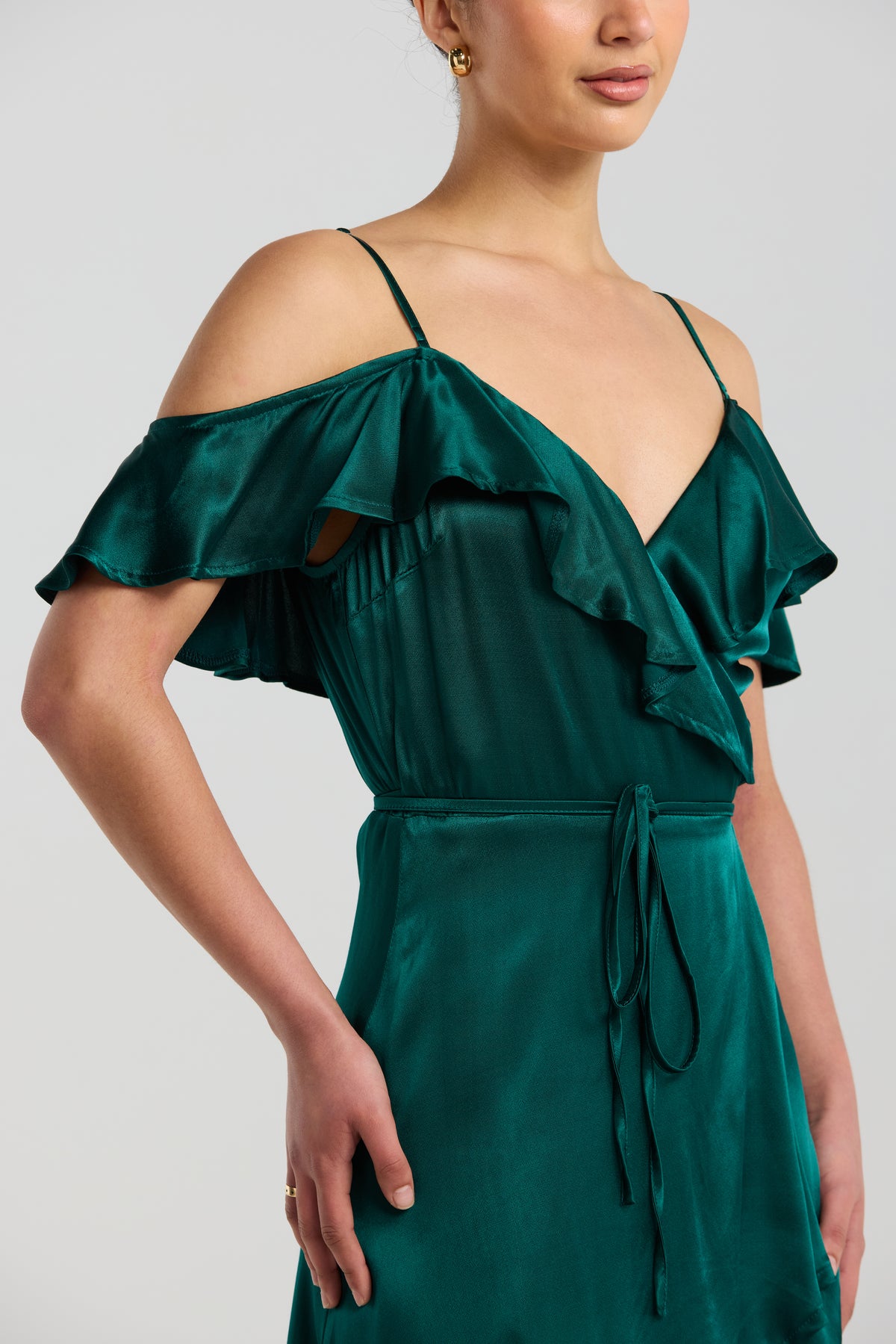 Money Never Lies Wrap Dress - Available in 43 colours
