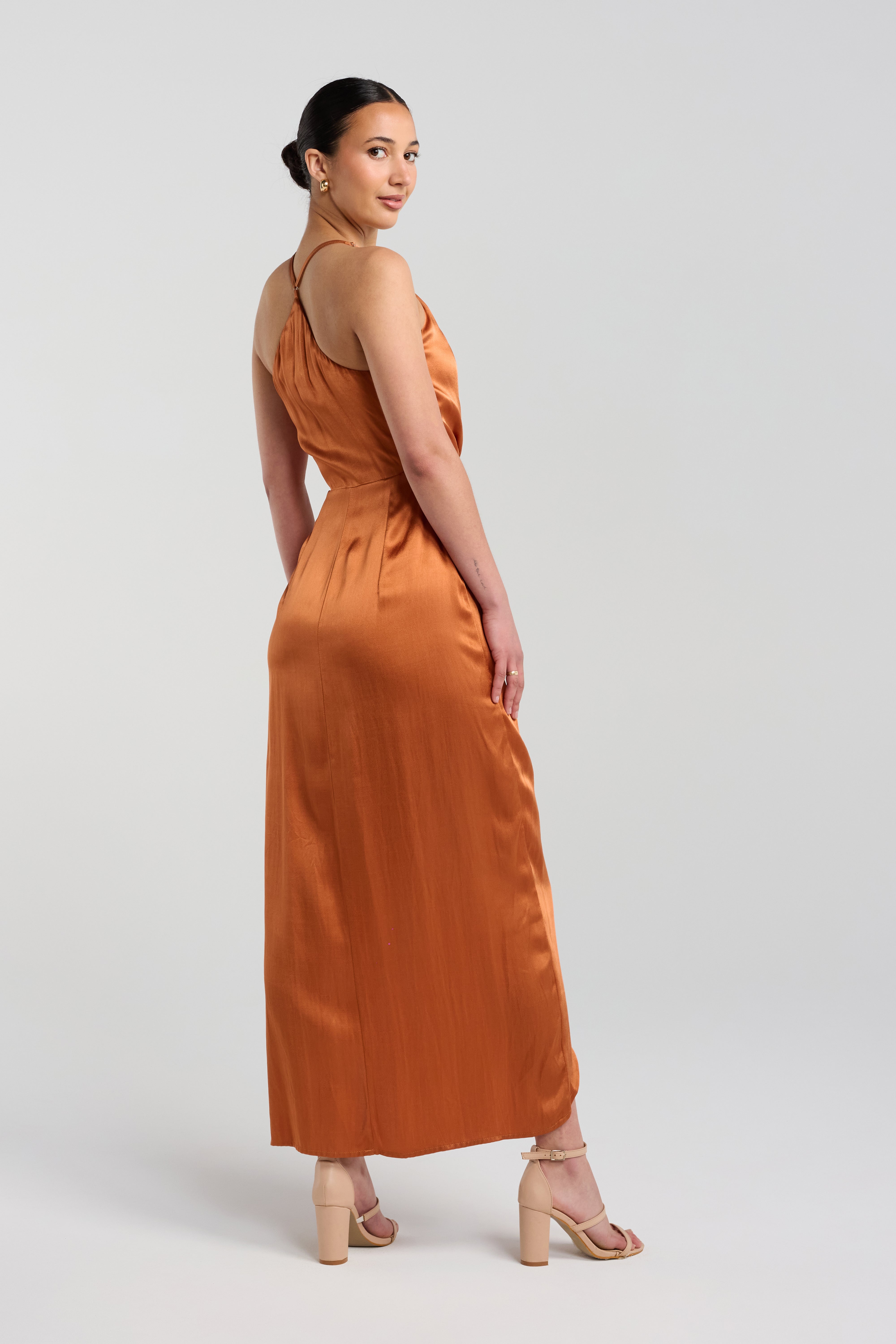 kate orange dress Kate Middleton Orange Red A-Line Dress Mislish