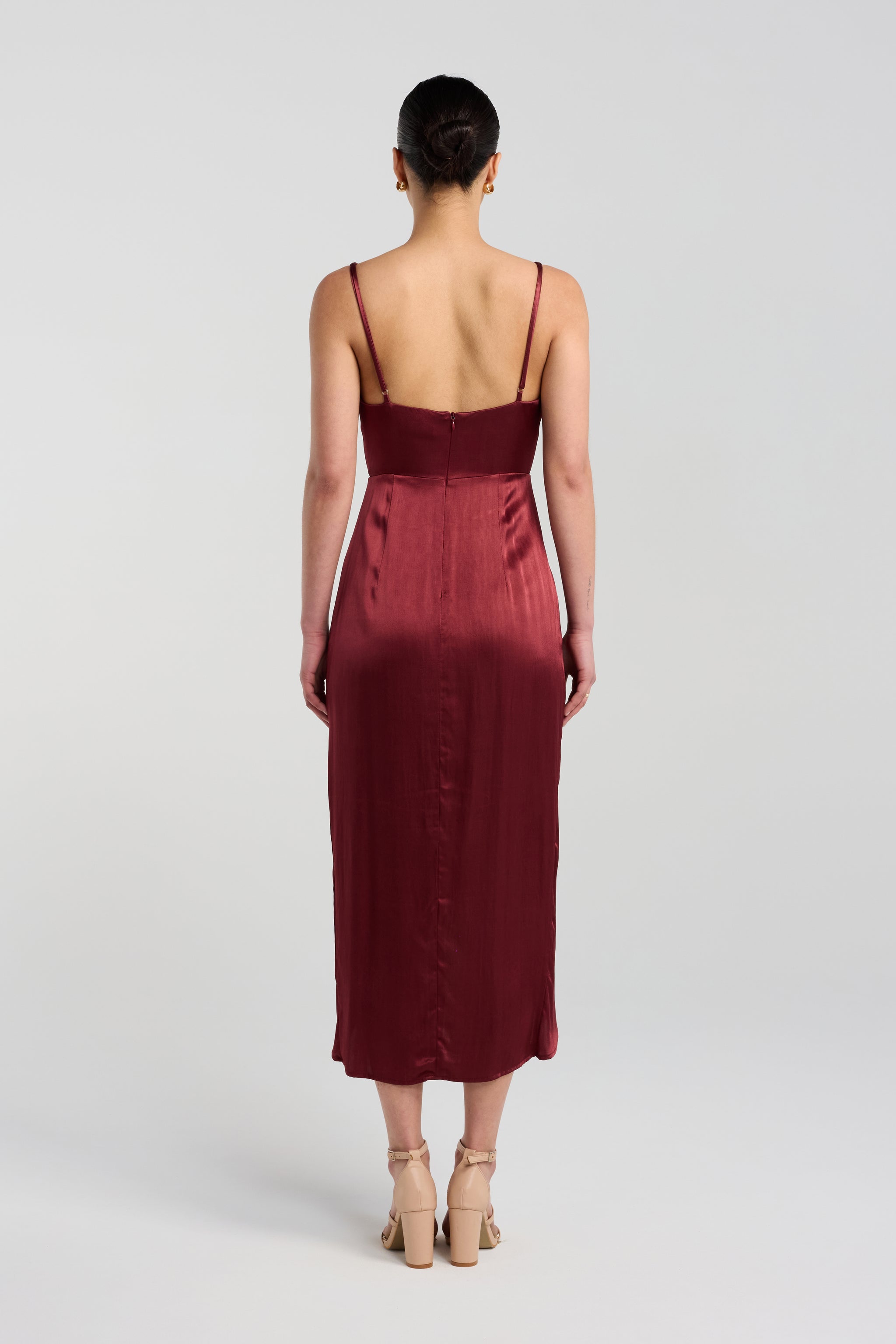 Cleo Dress- Available in 43 colours 6 / Satin Fabric Cleo Dress- Available in 43 colours 6 / Satin Fabric