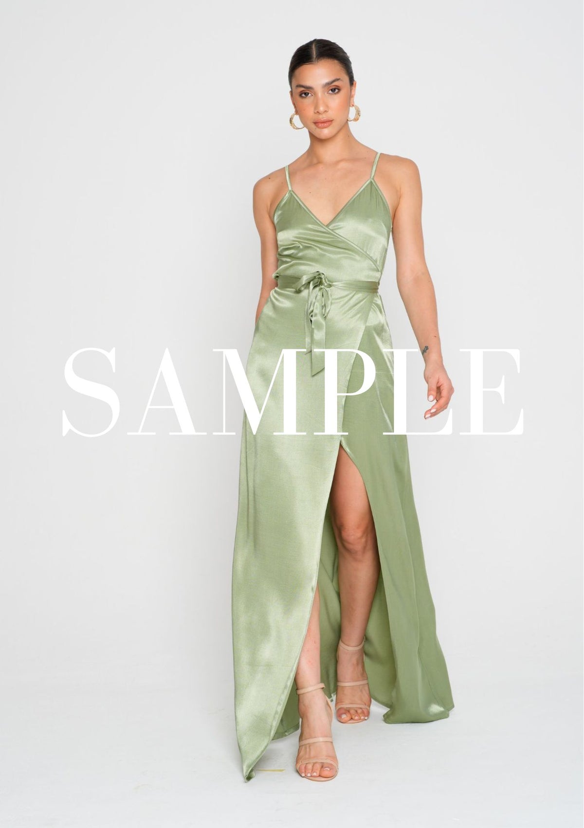 SIZE SAMPLES - Signature Wrap Dress