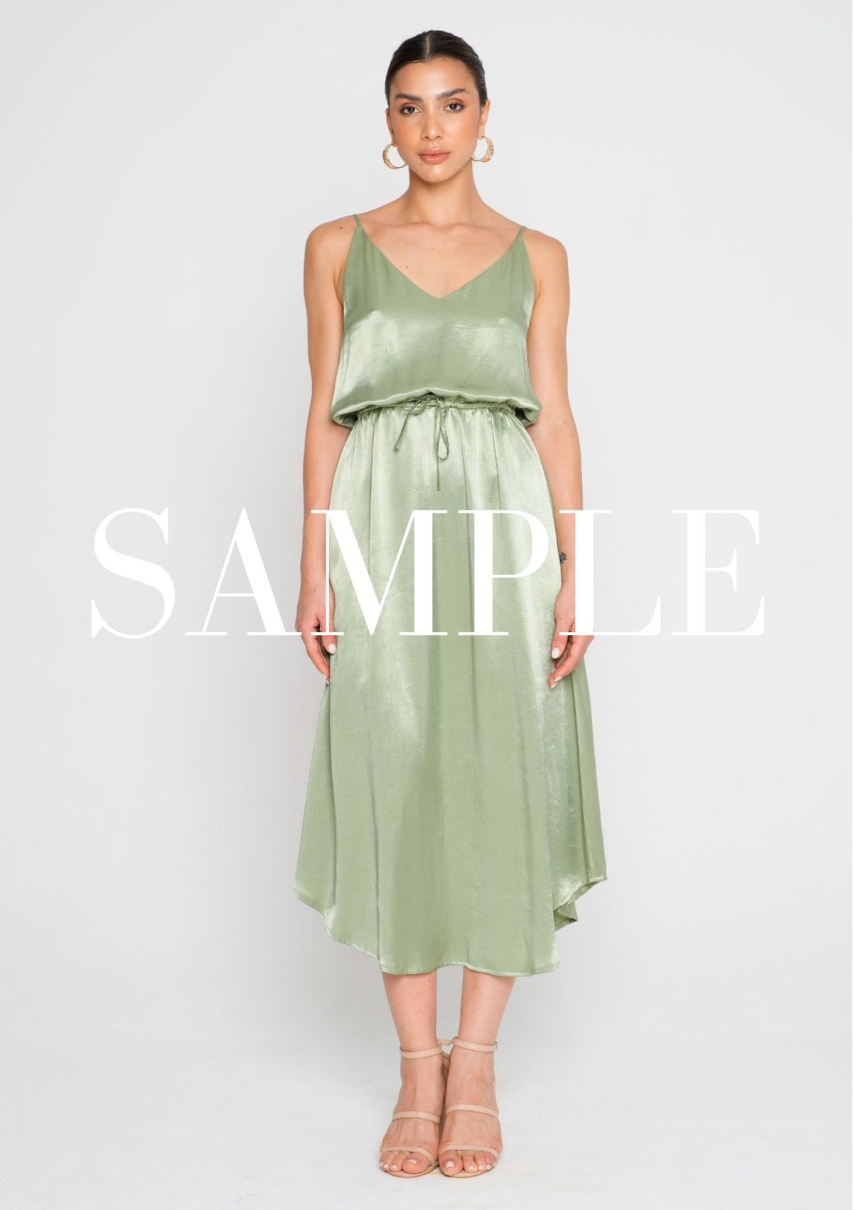 SIZE SAMPLES - Drawstring Dress