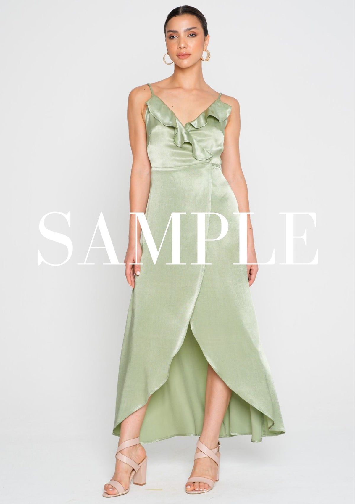 SIZE SAMPLES - Everlasting Wrap Dress
