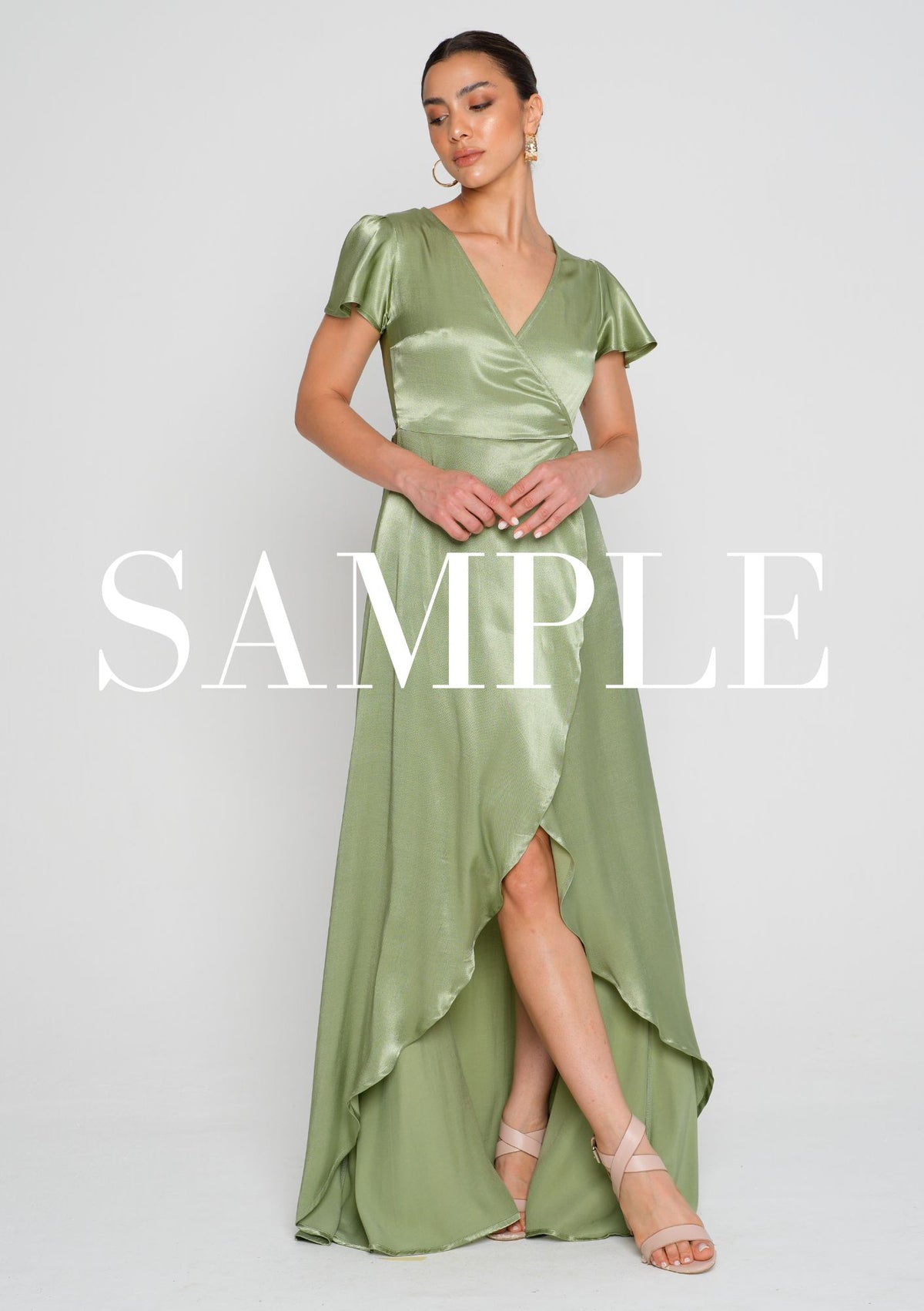 SIZE SAMPLES - Sunrise Wrap Dress