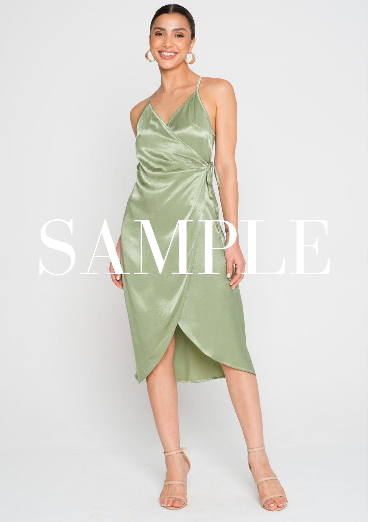 SIZE SAMPLES - Friday Wrap Dress -