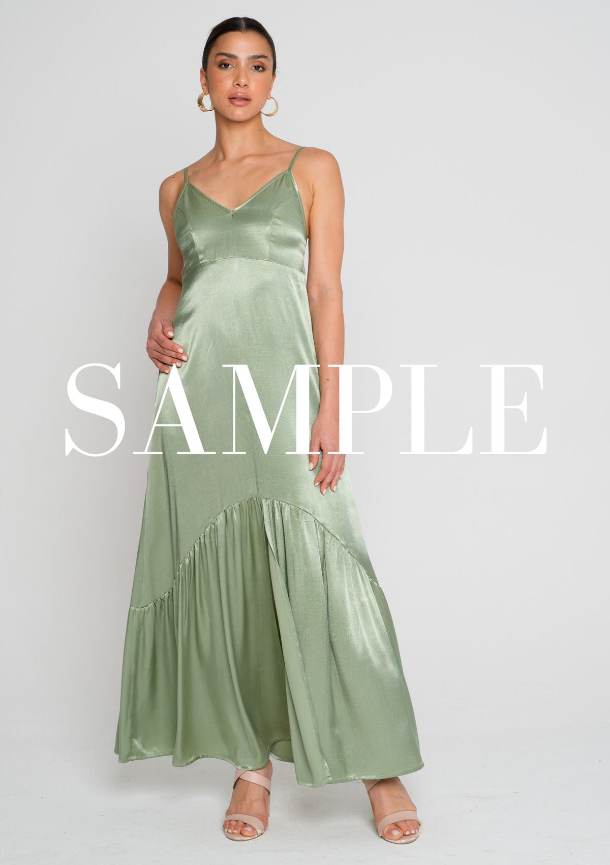 SIZE SAMPLES - Emerald Eyes Dress
